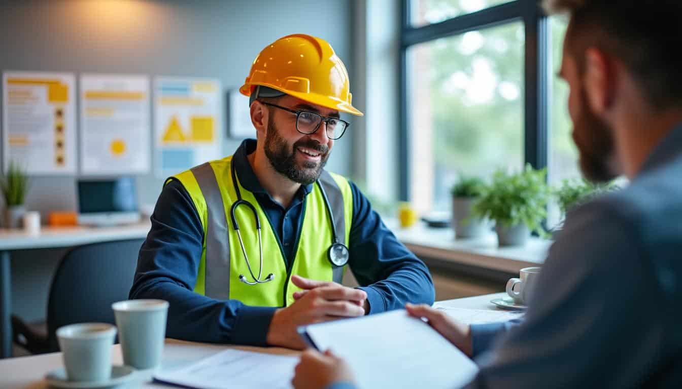 Illustration: Comment fonctionnent les centres de médecine du travail spécialisés dans le BTP