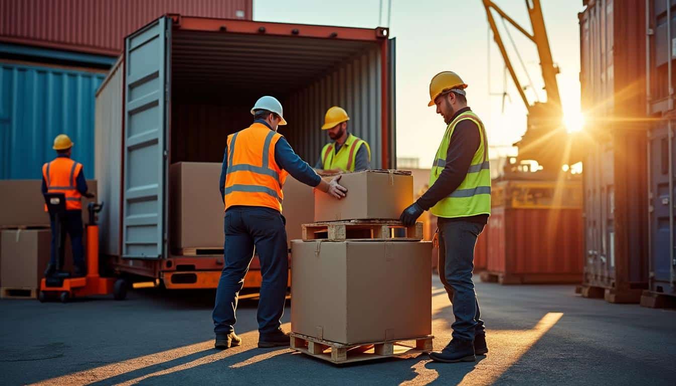 Illustration: Comprendre les bases du chargement des conteneurs et leur rôle clé dans la logistique