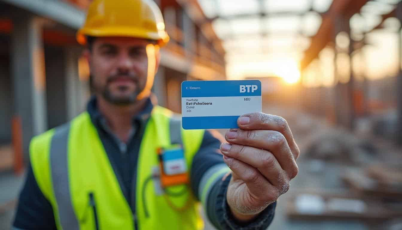 Demande de la carte BTP : guide complet pour l’obtenir rapidement