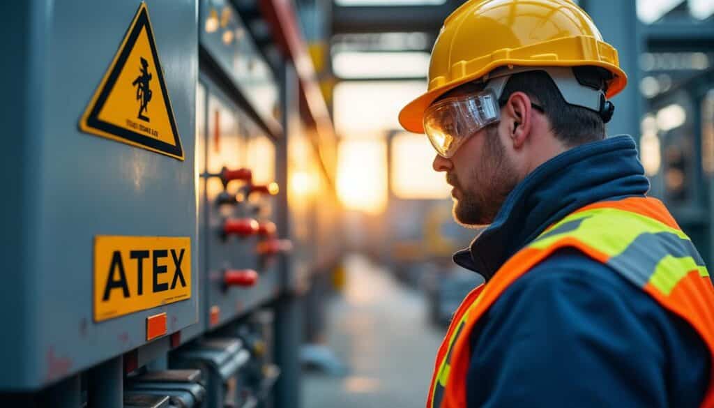 ATEX définition : comprendre les risques et la réglementation en milieu industriel