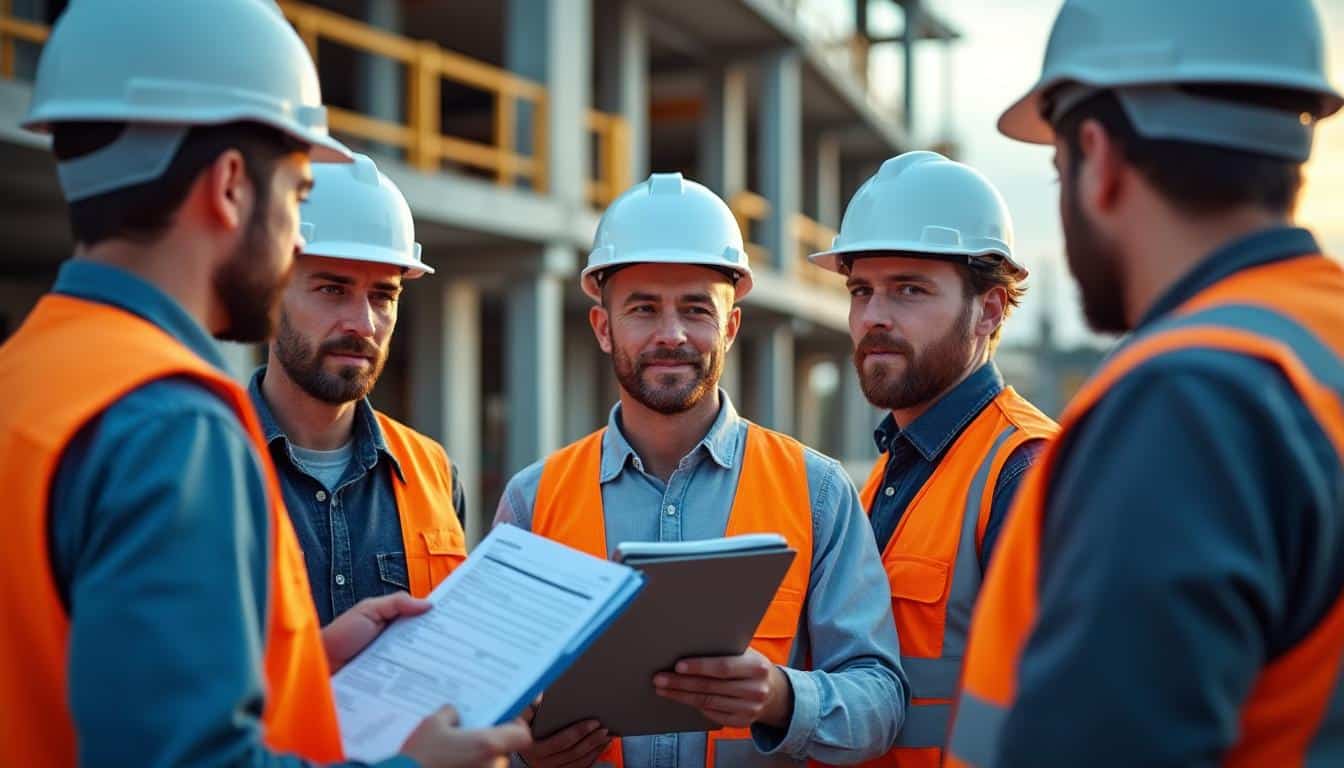 Illustration: Comprendre le rôle du coefficient 250 dans la classification des salariés du bâtiment