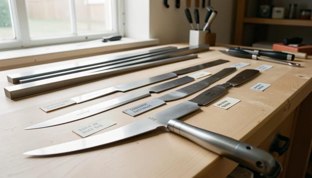 Quel acier choisir en coutellerie selon votre usage