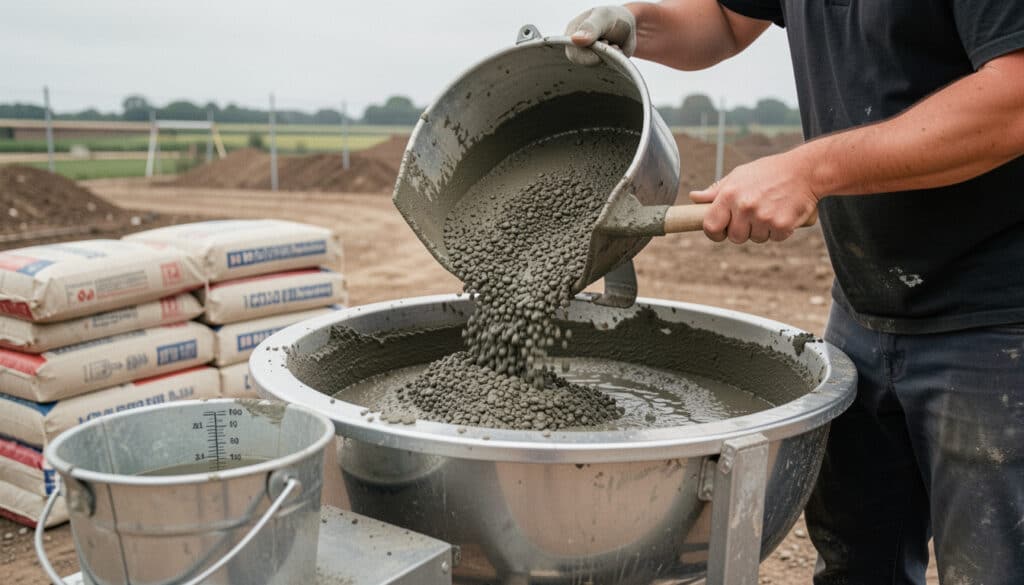 Bien doser le béton pour un mélange solide et durable