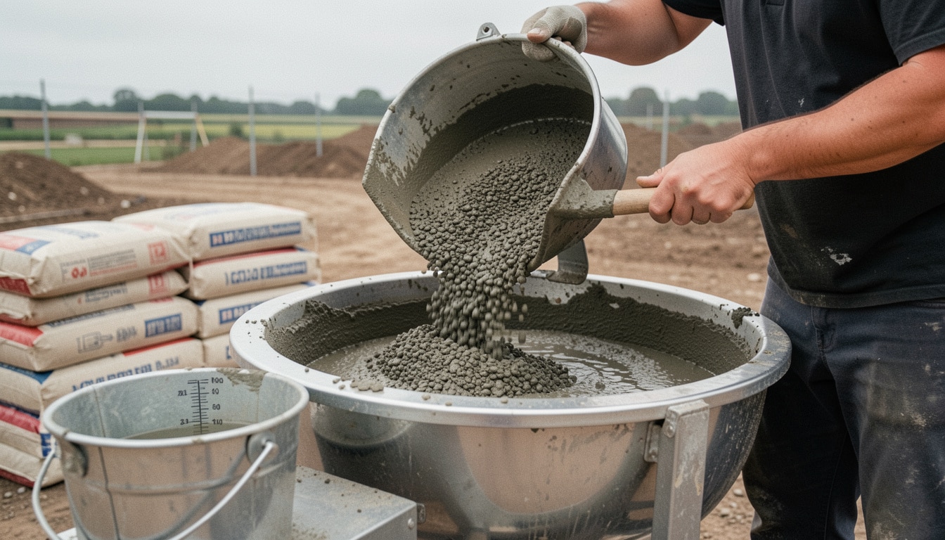 Bien doser le béton pour un mélange solide et durable