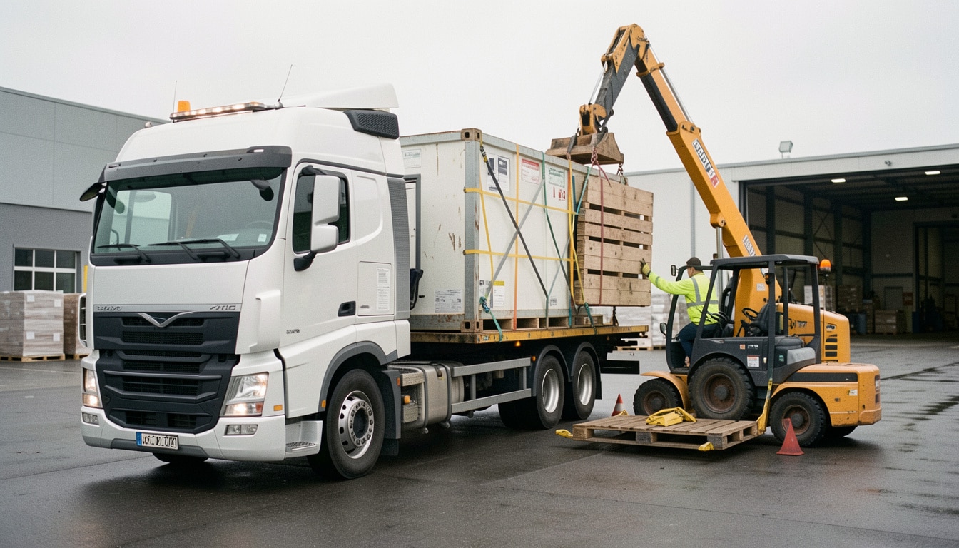Transport de marchandises volumineuses sans erreur